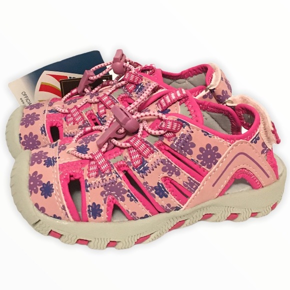 Girls Khombu waterproof sandals NWT Toddler size 9 - Picture 1 of 8